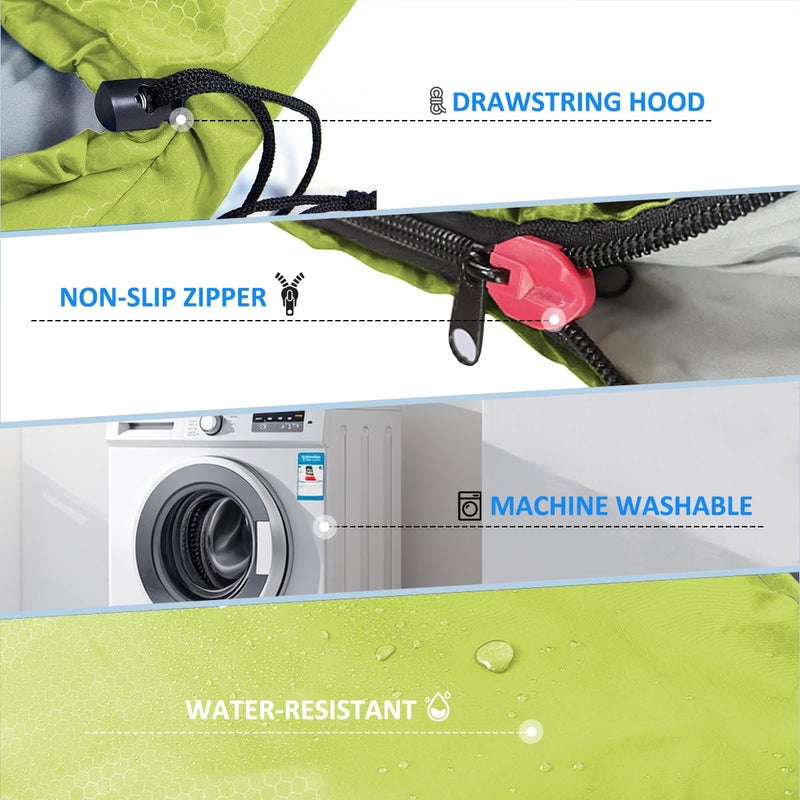 oaskys Camping Sleeping Bag - 3 Season Warm & Cool Weather - Summer Spring Fall Lightweight Waterproof for Adults Kids - Camping Gear Equipment, Traveling, and Outdoors - Image 5